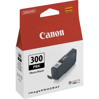 Canon PFI-300PBK Photo Black Inc Foto sort blekk til ImagePROGRAF PRO-300