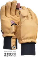 Vallerret Hatchet Leather Glove - M Photography Glove Natural