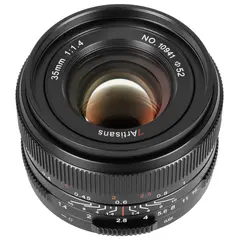 7Artisans 35mm f/1.4 Mk III Canon RF-mount. Full frame. Sort