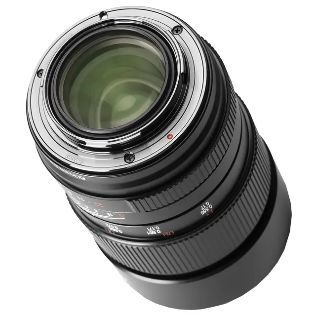 7Artisans 60mm f/2.8 Macro 2x Sony E-mount. Full frame. Manuell fokus. Sort 