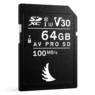 Angelbird AV PRO SD 64GB V30 64GB UHS-I 100/52 MB/s