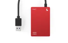 Angelbird SSD2go PKT 256 GB Rød USB-C 560 MB/s Les 460 MB/s Skriv