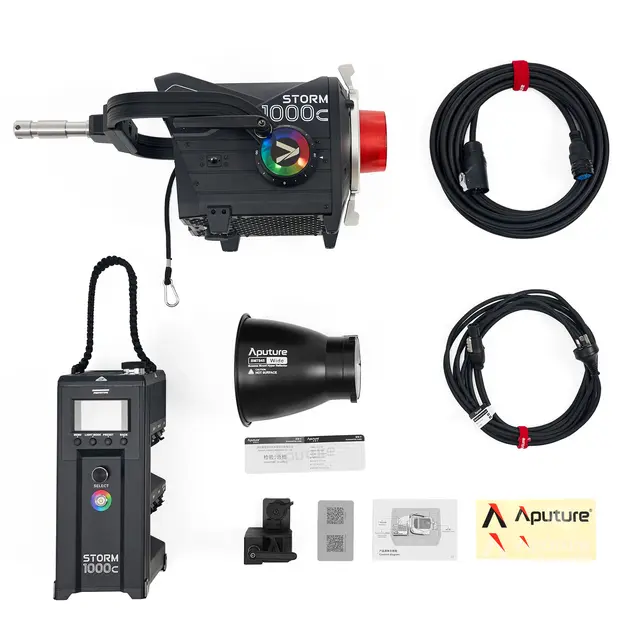 Aputure Storm 1000c Bi-Color LED 1000W. 1800-20000K 