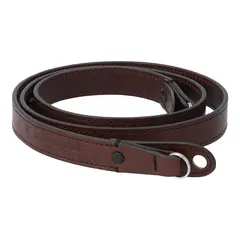 Artisan&amp;Artist ACAM-287 Leather Strap w/Ring-type eyelets. Dark Brown