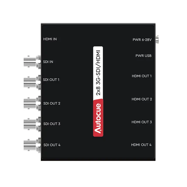 Autocue 2x8 SDI/HDMI adaptor 