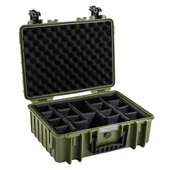 B&amp;W Outdoor Cases Type 5000 Bronze Green (divider system)