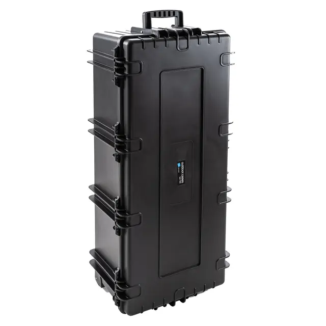 B&W Outdoor Case Type 7300 With Foam Insert, Black 