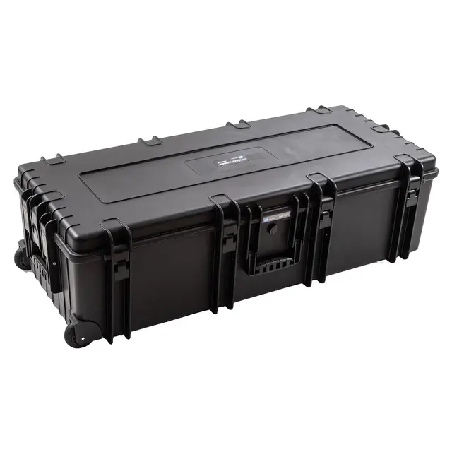 B&W Outdoor Case Type 7300 With Foam Insert, Black 