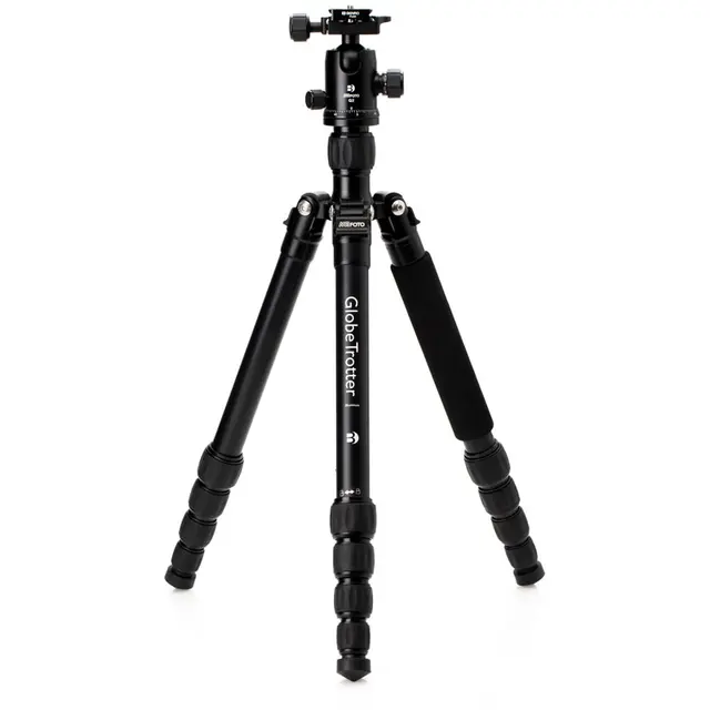 Benro MeFOTO GlobeTrotter Tripod Black Aluminum Travel Tripod Kit 