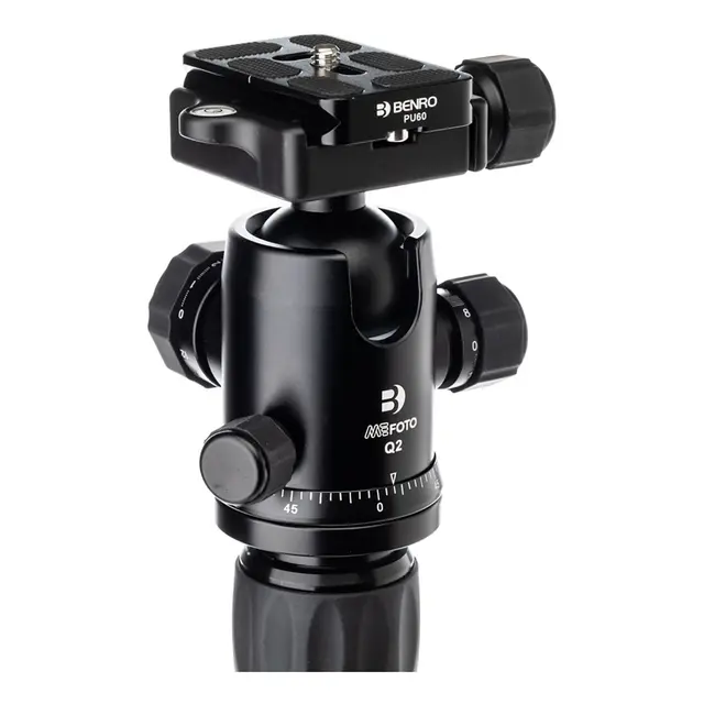 Benro MeFOTO GlobeTrotter Tripod Black Aluminum Travel Tripod Kit 