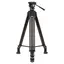 Benro KH26PC Video Tripod Kit m/hode Videostativ kit. Aluminium. Maks 1,84 m