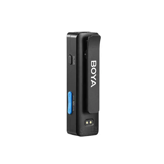 Boya BoyaLINK X2 Trådløst Mikrofonsyst 3.5 mm, Lightning og USB-C 