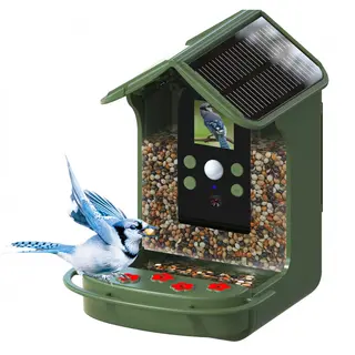 Braun Bird Cam 130 Solar Fuglemater med kamera og solcelletak