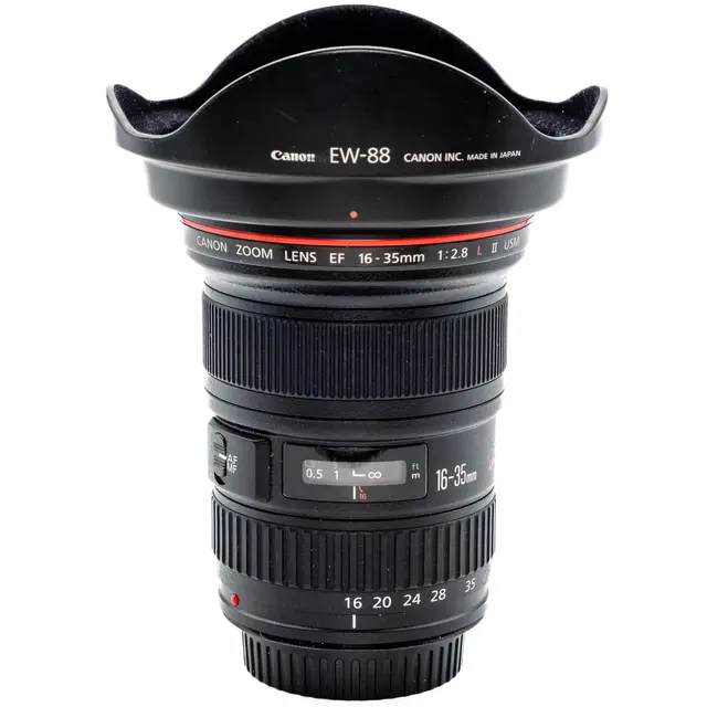 BRUKT Canon EF 16-35mm f/2.8 L USM II Bruktsalg-Tilstand: 2 