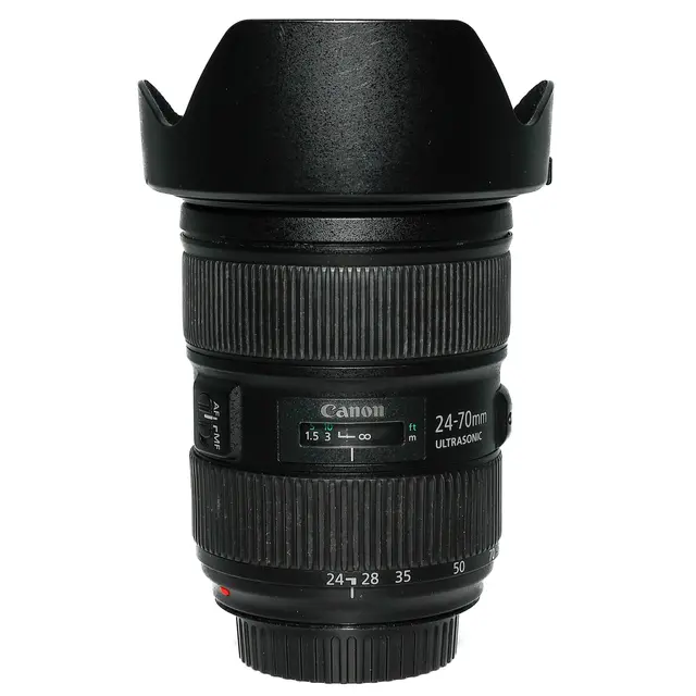 BRUKT Canon EF 24-70mm f/2.8 L USM II Tilstand: 3 | Canon EF 