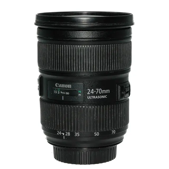 BRUKT Canon EF 24-70mm f/2.8 L USM II Tilstand: 3 | Canon EF 