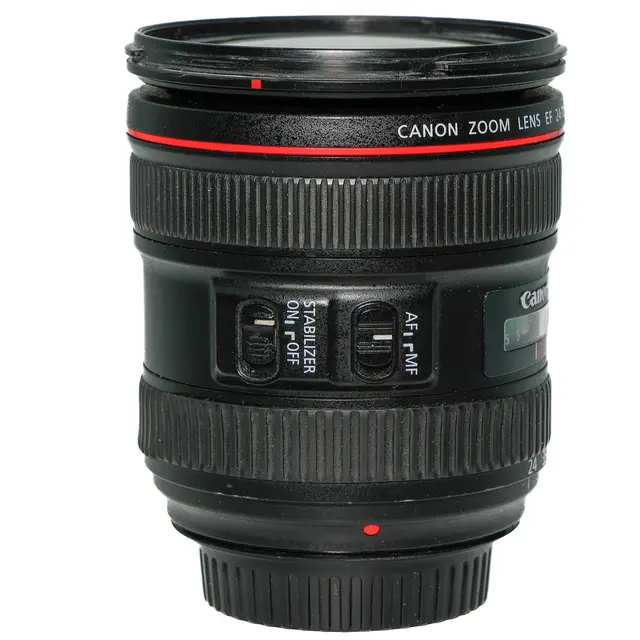 BRUKT Canon EF 24-70mm f/4 L Tilstand: 3 | Canon EF 