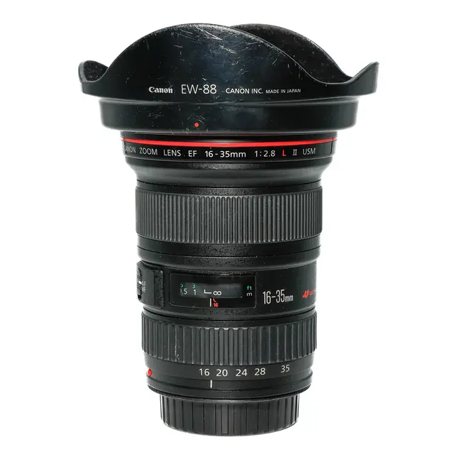 BRUKT Canon EF 16-35mm f/2.8 L USM II Tilstand: 2 | Canon EF 