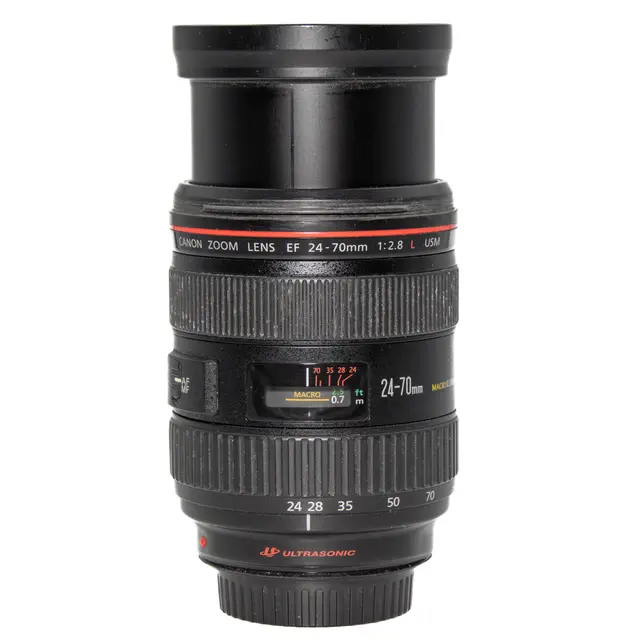 BRUKT Canon EF 24-70mm f/2.8 L USM Tilstand: 3 | Canon EF 