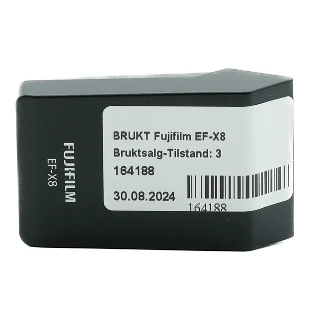 BRUKT Fujifilm EF-X8 Bruktsalg-Tilstand: 3 