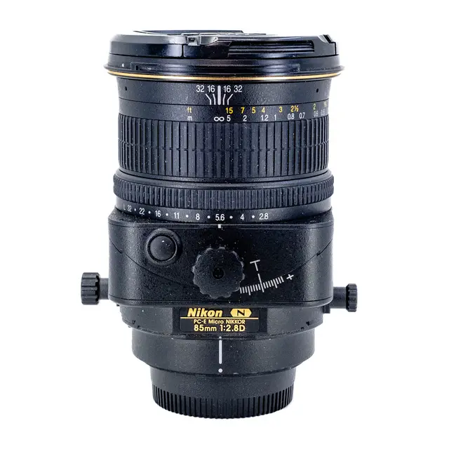 BRUKT Nikon 85mm f/2.8D PC-E MicroNikkor Bruktsalg-Tilstand: 3 