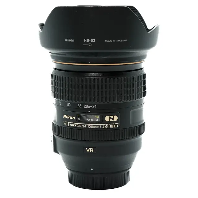 BRUKT Nikon AF-S 24-120mm f/4 G ED VR Bruktsalg-Tilstand: 3 