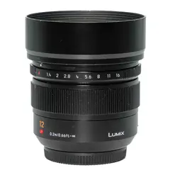 BRUKT Panasonic Leica 12mm f/1.4 Tilstand: 3 | MFT