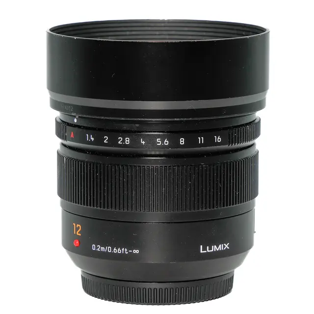 BRUKT Panasonic Leica 12mm f/1.4 Tilstand: 3 | MFT 