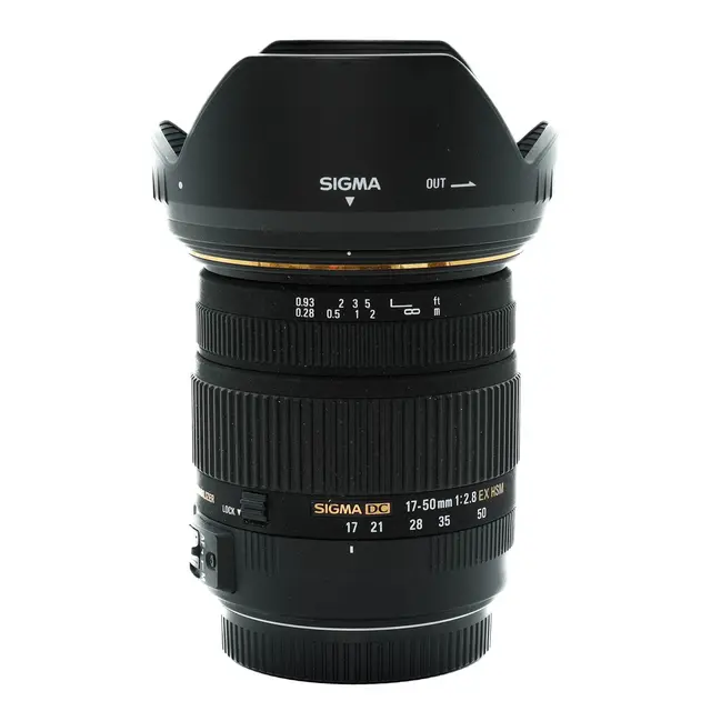 BRUKT Sigma 17-50 f/2.8 for Canon EF Bruktsalg-Tilstand: 1 