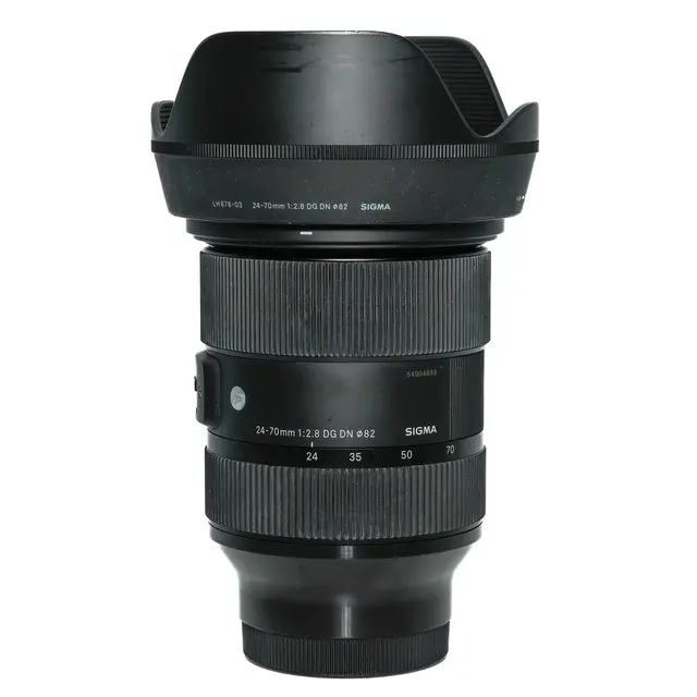 BRUKT Sigma 24-70mm f/2.8 DG DN Art Tilstand: 2 | Sony FE 