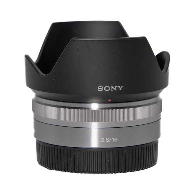 BRUKT Sony E 16mm f/2.8 m/UltraWide Conv Tilstand: 2 | Sony E 