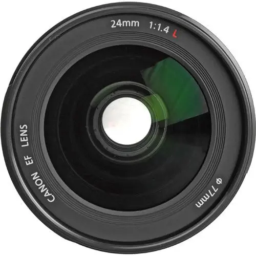 Canon EF 24mm f/1.4L II USM Filterstørrelse 77mm 