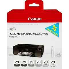 Canon PGI-29 blekk multipakke Til Pixma Pro-1