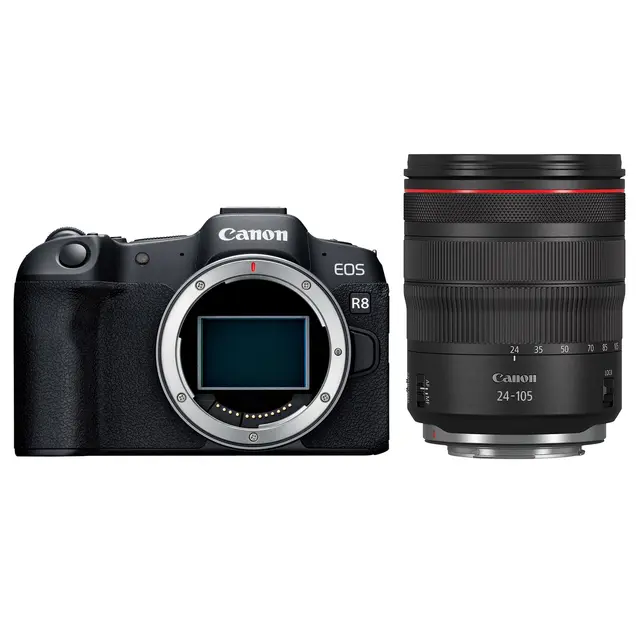 Canon EOS R8 m/RF 24-105mm f/4L IS USM 