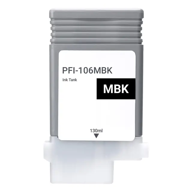 Canon Blekk PFI-106MBK Matt Black 130ml Blekk for iPF6400/6450 130ml 