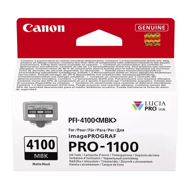 Canon Ink PFI-4100 Matte Black For imagePROGRAF PRO-1100 