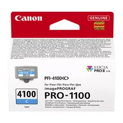 Canon Ink PFI-4100 Cyan For imagePROGRAF PRO-1100