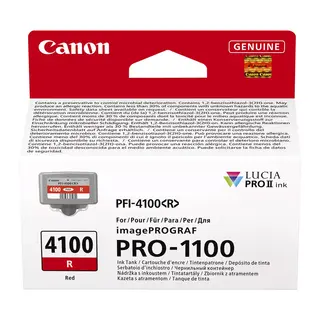 Canon Ink PFI-4100 Red For imagePROGRAF PRO-1100