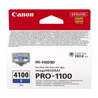 Canon Ink PFI-4100 Blue For imagePROGRAF PRO-1100