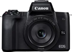 Canon EOS M50 Sort Kit m/15-45mm