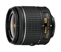 Nikon 18–55mm f/3.5–5.6G DX Nikkor Uten eske