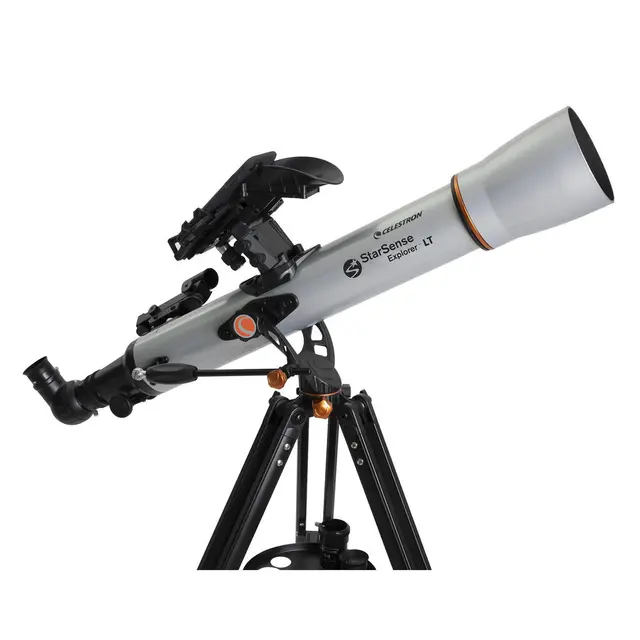 Celestron StarSense Explorer LT70AZ + Celestron NexYZ 3 Mobiltelefonadapter 