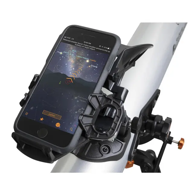 Celestron StarSense Explorer LT70AZ + Celestron NexYZ 3 Mobiltelefonadapter 