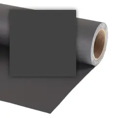 Colorama Bakgrunnspapir 0868 Black 3,55  x 15 meter.