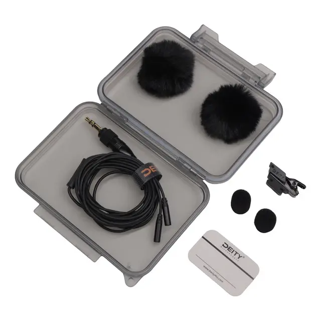 Deity Dual-Head WLP Lavalier Mic 