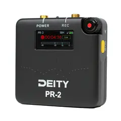 Deity PR-2 Stereo Pocket Recorder Med Lavalier Mic. 32-bit float