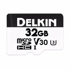 Delkin microSDHC Trail Cam  32GB 32GB. R100/W75 (V30) Hyperspeed