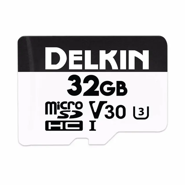 Delkin microSDHC Trail Cam  32GB 32GB. R100/W75 (V30) Hyperspeed 