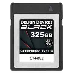 Delkin CFexpress Black 325GB R1725/W1530