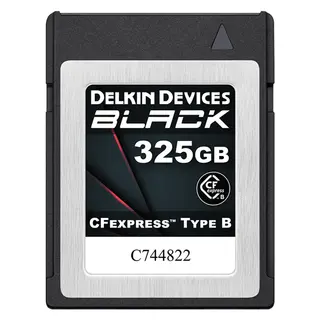 Delkin CFexpress Black 325GB R1725/W1530